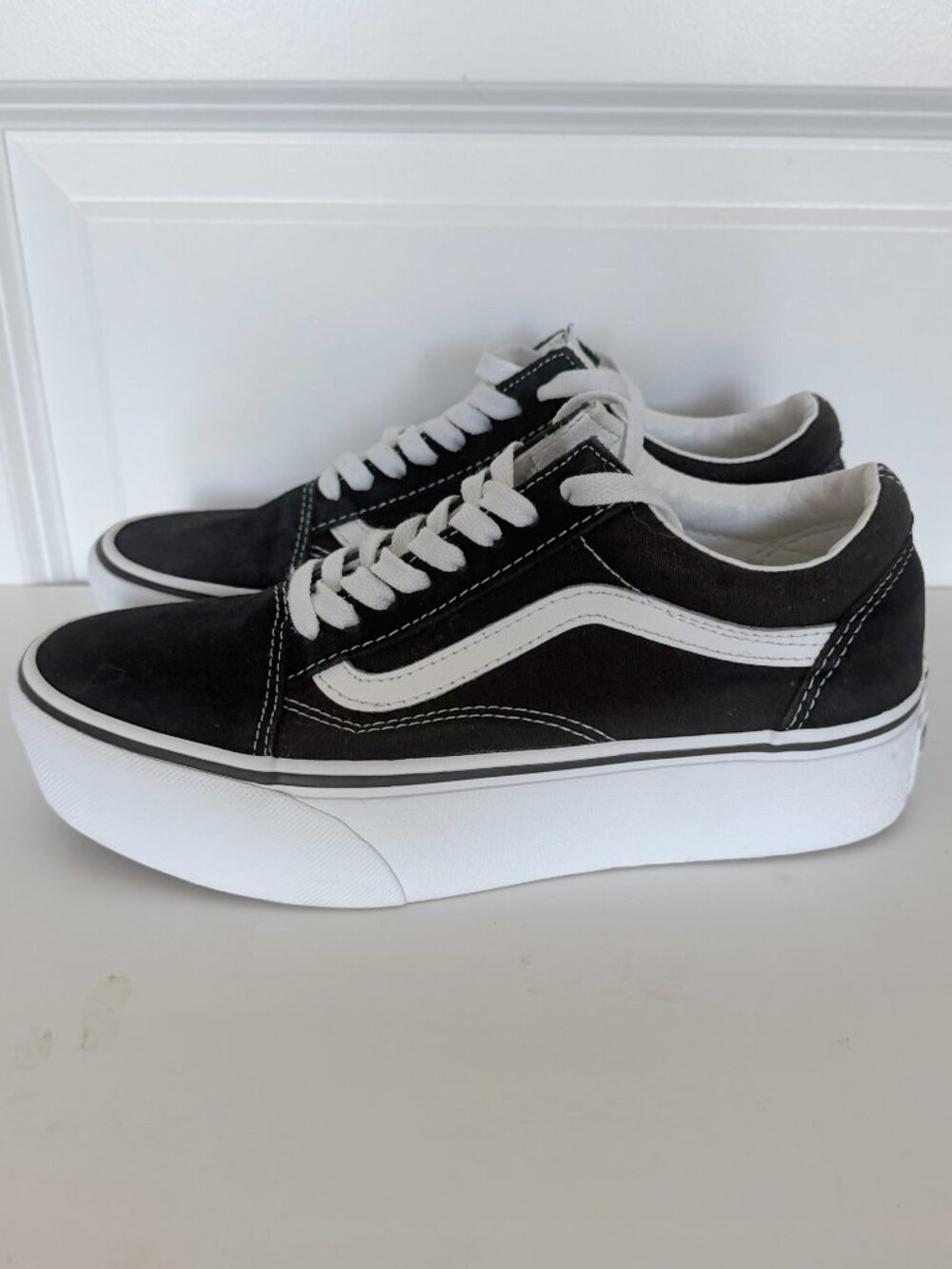 Vans Old Skool Stackform Platform Skate Shoes